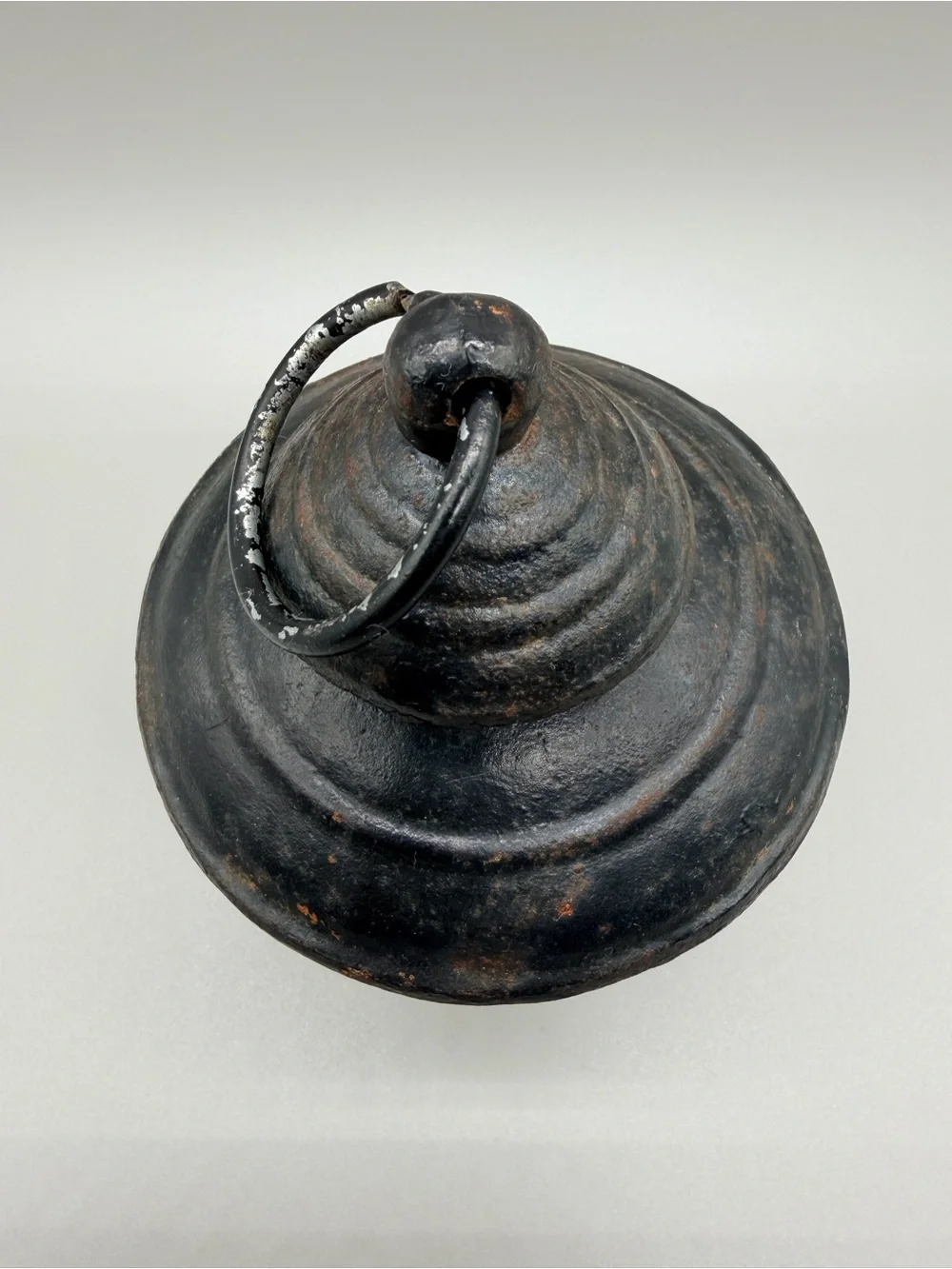 Vintage Japanese Cast Iron Pagoda Lantern Butterfly Whimsigoth MCM Garden 6.5